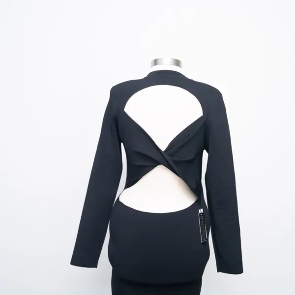 Alice & Olivia - Estelle Twist Detail‎ Body-con Dress. - Image 11