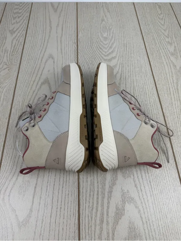 Teva Women's Ellwood Lace-Up High-Top Booties 8M Ellwood Mid Light Neutral $120 - Image 3