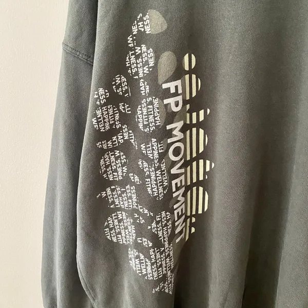 NWOT Free People Movement All Star Buti Logo Pullover - Image 7