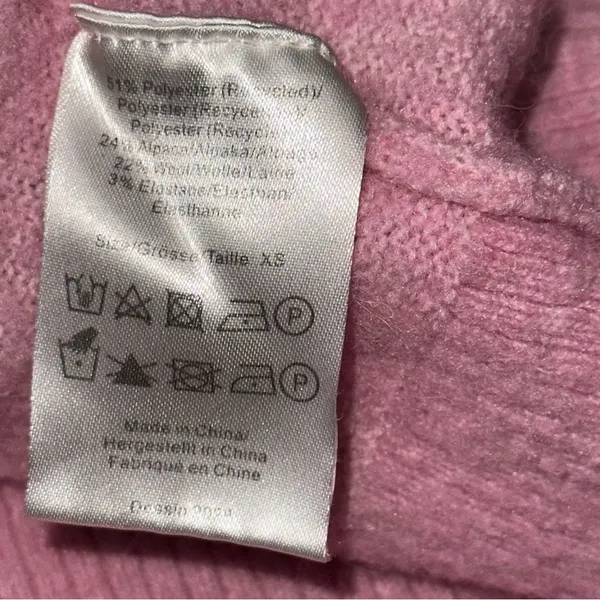 BAUM UND PFERDGARTEN XS Begonia Pink Romance Rituals Coline Puff-sleeve Sweater - Image 6