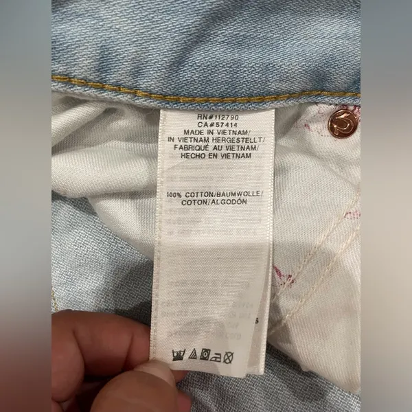 True Religion Light Blue Straight Leg Jeans - Image 12