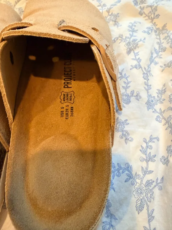 Project Cloud Leather Clogs Brown Size 8.5 - Image 6