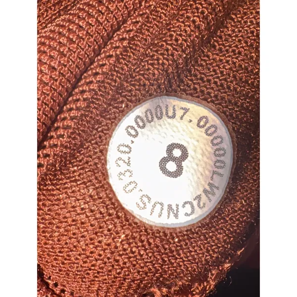 Lululemon Strong at Heart High Neck Sports Bra Ancient Copper Brown Size 8 - Image 6