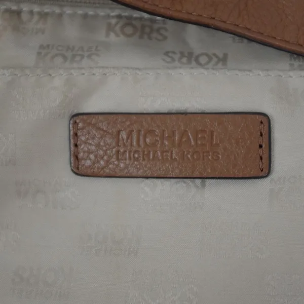Brown Leather Michael, Michael Kors Shoulder Bag - Image 3