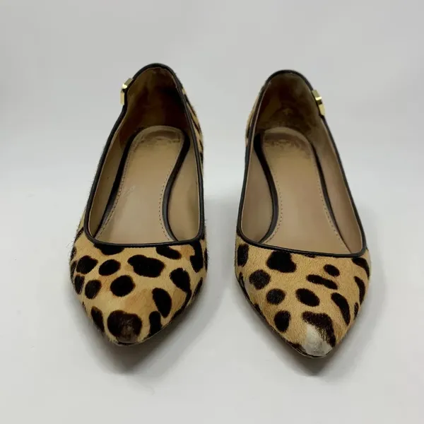 Tory Burch Elizabeth Calf Hair Pump Leopard‎ Print - Image 3
