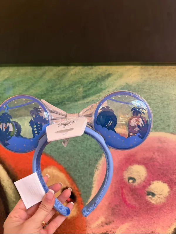2025 Walt Disney World Skyliner Moving Minnie Mouse Ears Removable Bow - New - Image 3