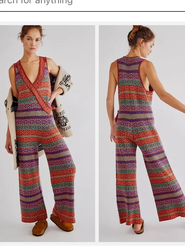 Free People “Snowfall Kind of Love” One‑Piece Jumpsuit Size Small NWT - Image 2