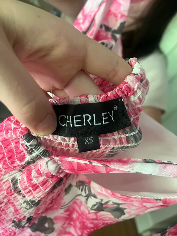 Cherly Floral Maxi Dress Pink Size XS - Image 4