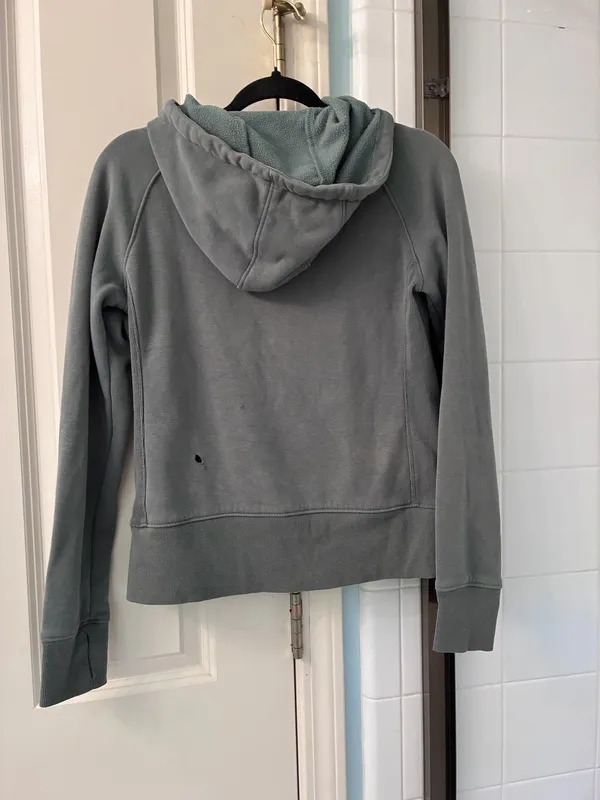 90 DEGREE BY REFLEX FULL ZIP HOODIE - SIZE S Distressed READ - Image 5