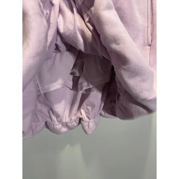 OFFLINE by Aerie Bubble Skort Womens Small‎ Purple Fleece Mini Skirt Balletcore - Image 6
