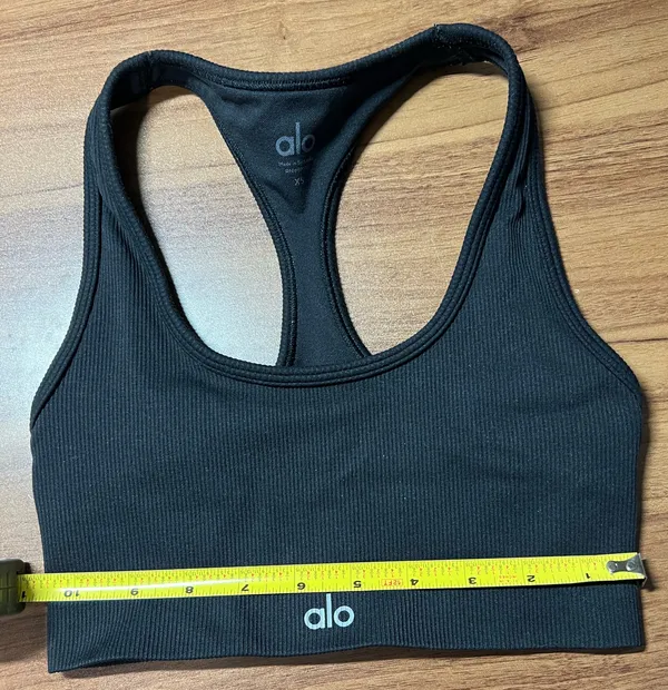 Alo Yoga Bra Seamless Ribbed XS - Image 7