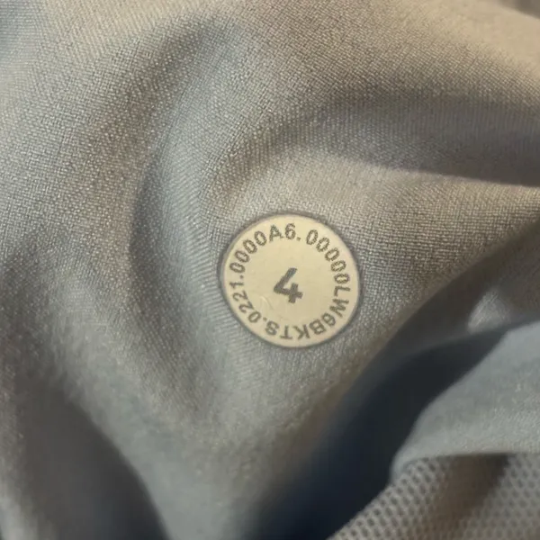 Lululemon Blue Linen‎ Beyond The Studio Pants Blue Linen Womens Size 4 - Image 5