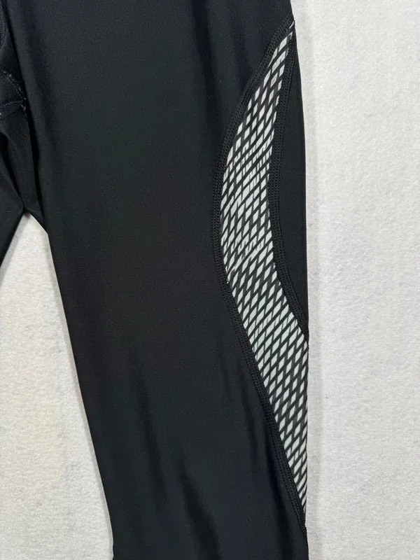 Nike Power Legendary Training Capris Black Cropped Leggings Women's Medium M - Image 4