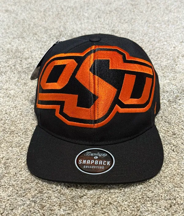 Zephyr OSU Oklahoma State Cowboys Adjustable Retro Over The Top snapback hat - Image 2