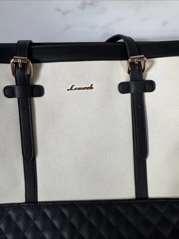 Lovevook Canvas Laptop Tote Bag, 15.6" EUC - Image 8