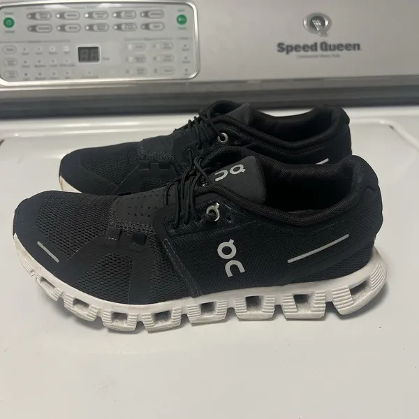 ON Cloud 6 Black/White Sneakers Super Foam 360° Comfort Running Shoes Women's 6 - Image 8
