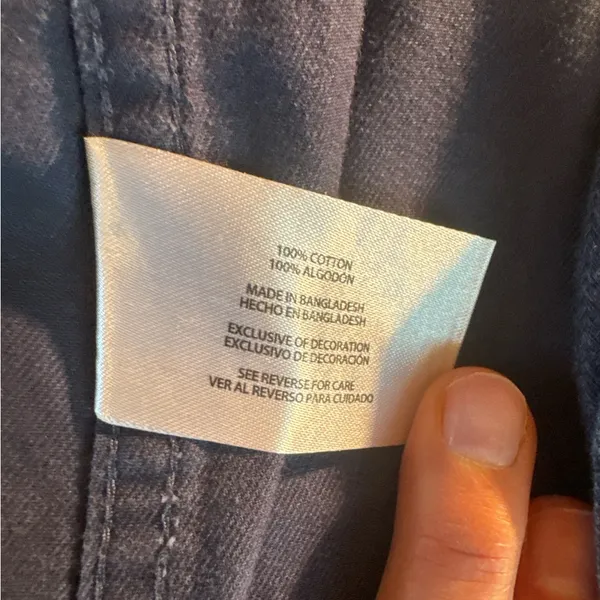 GAP Women's Deep Blue Utility‎ Jacket - Image 7