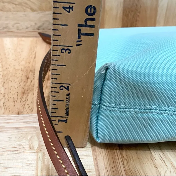 DOONEY & BOURKE Nylon Crossbody Pouchette Bag in Light Blue - Image 8