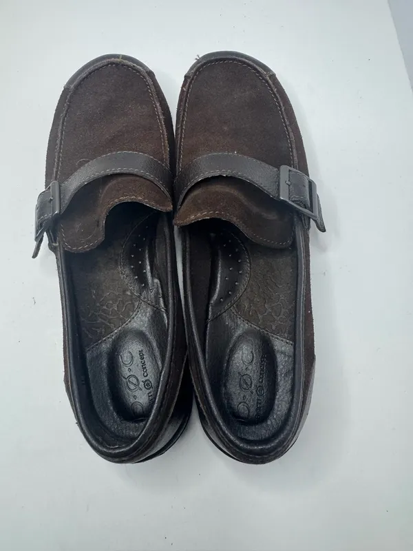 B.O.C Brown Leather Loafers Size 8.5 - Image 3