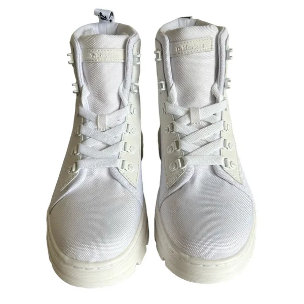 Dr. Martens NEW Women’s Combs White Boot Size 9 #B1639 - Image 4