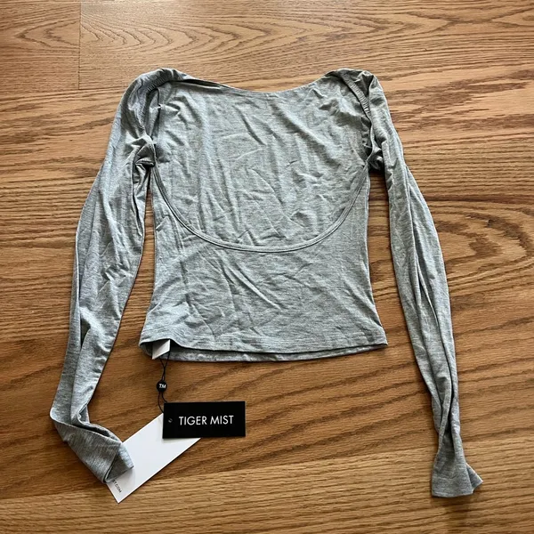 Tiger mist open back top - Image 3