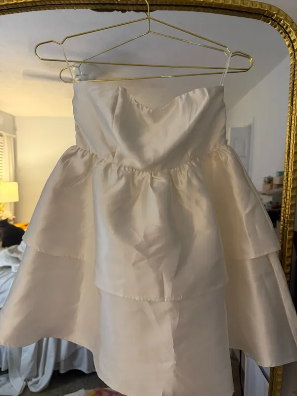 Boutique White Dress - Image 2