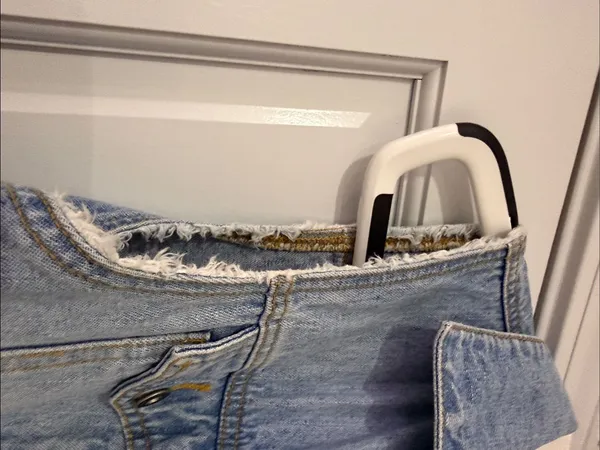 PHD Womens Denim Vest Jean Vest Distressed Light Wash 100% Cotton Size MEDIUM - Image 5