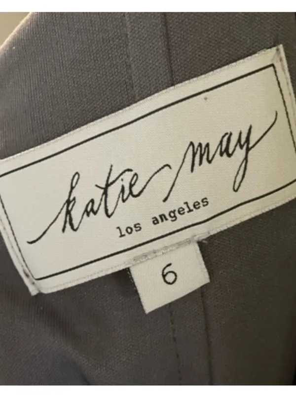 Katie May Rosie Dress in Charcoal Gray Size 6 - Image 5