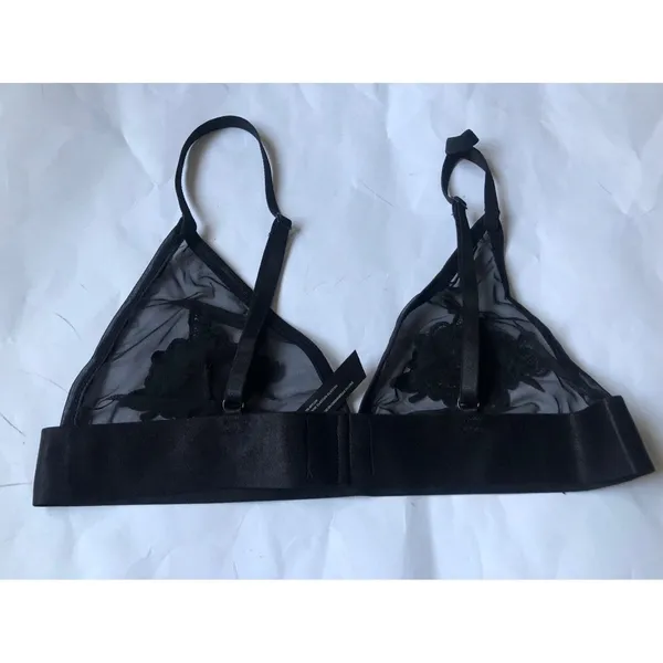 OUT FROM UNDER Mesh Bralette black L - Image 2