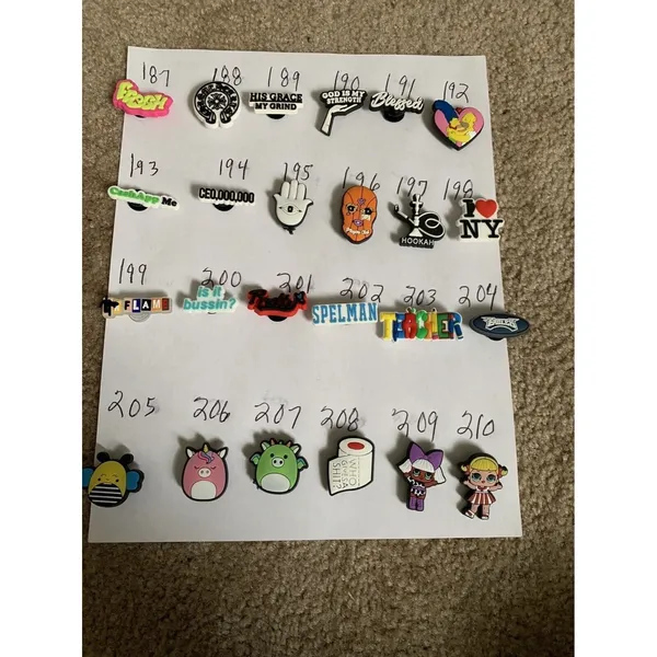 Shoe Charm Various Styles 1pc You Choose - Image 3