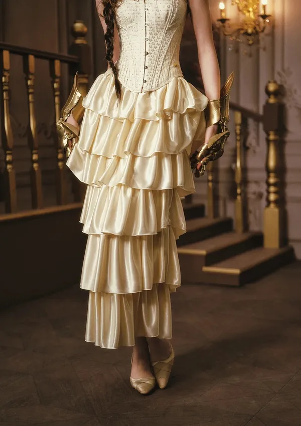 NEW LaceMade Gilded Moment Set Size M Gold Size M - Image 4