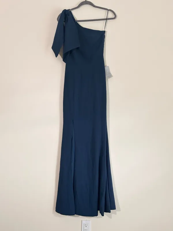 Dress the Population Georgina Peacock Blue Gown NWT - Image 20