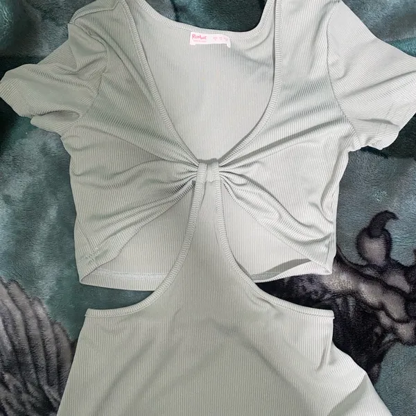 Romwe Bodycon Green dress - Image 5