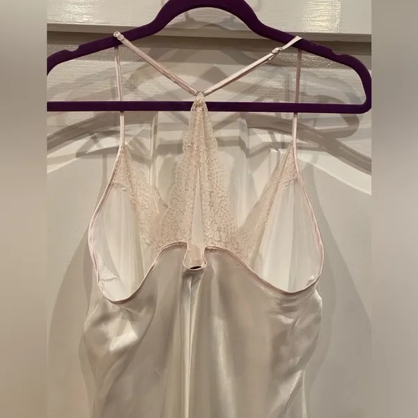 Linea Donatella White slip dress size XL - Image 2