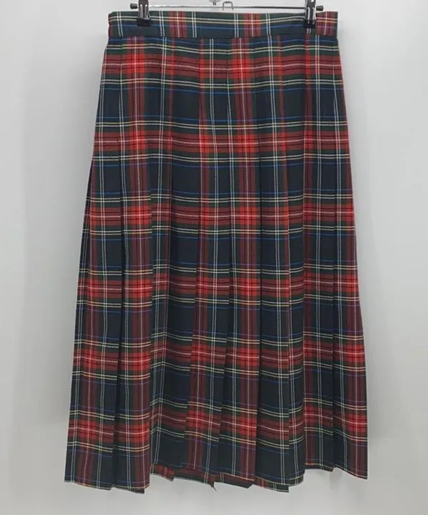 Vintage Willow Ridge pleaded plaid skirt academia - Image 5