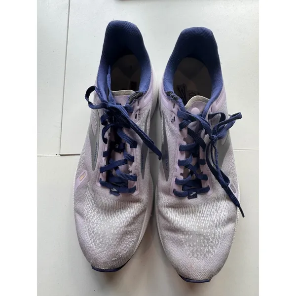 Brooks Launch‎ 9 Womens Running casual Shoes Purple Lavender Navy Size 9.5 - Image 2