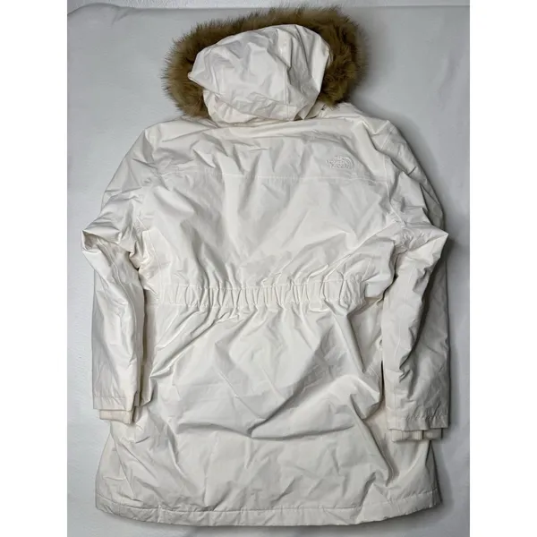 The North Face Arctic Parka Women's Plus Size 2X Down Winter Jacket Cream New - Image 2