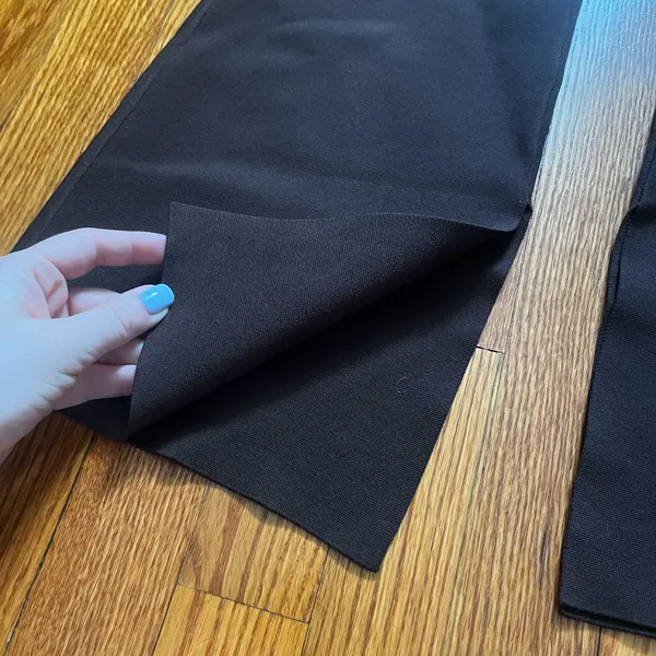 Aritzia Babaton brown high rise split hem pants size small  - Image 2