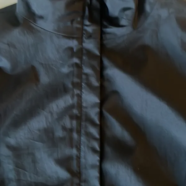 DKNY Vintage black nylon windbreaker zip up jacket - Image 4