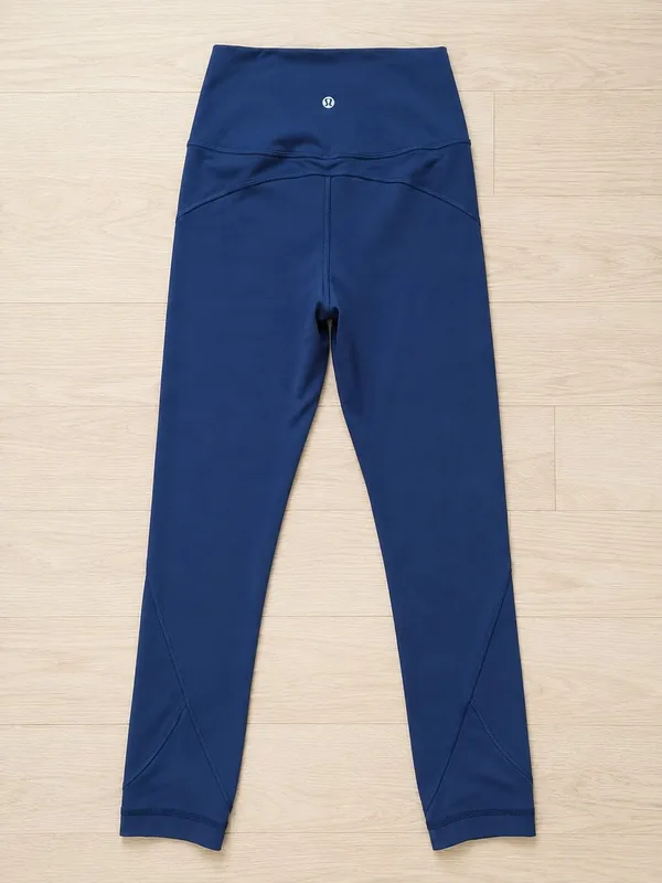 Lululemon Women's All The Right Places High-Rise Crop Leggings Yoga Sz 2 - Image 2