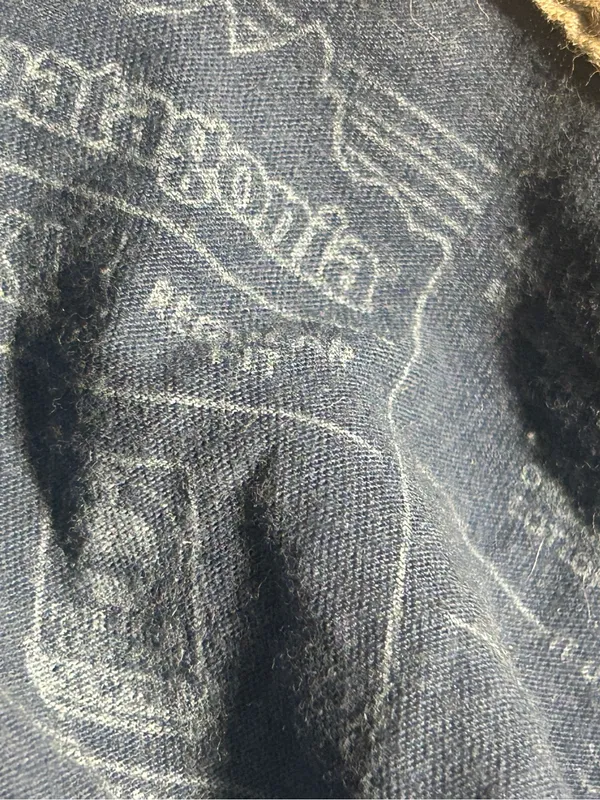 Patagonia Women's Pastel P-6 Logo Organic Cotton Crew T-Shirt Navy XL - Image 4