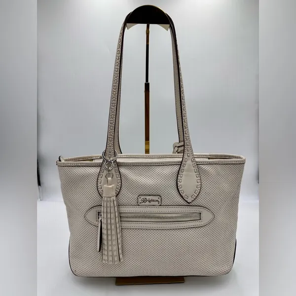 Brighton Cream Floral Medium Size Shoulder Bag - Image 2