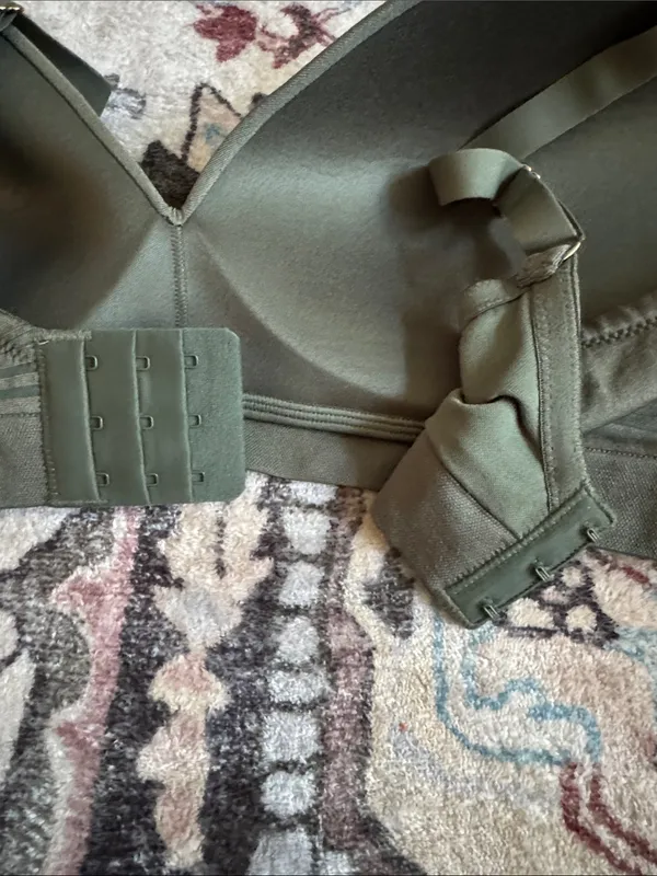 Seamless Olive Green Comfort Bra - Women Intimates - Image 3