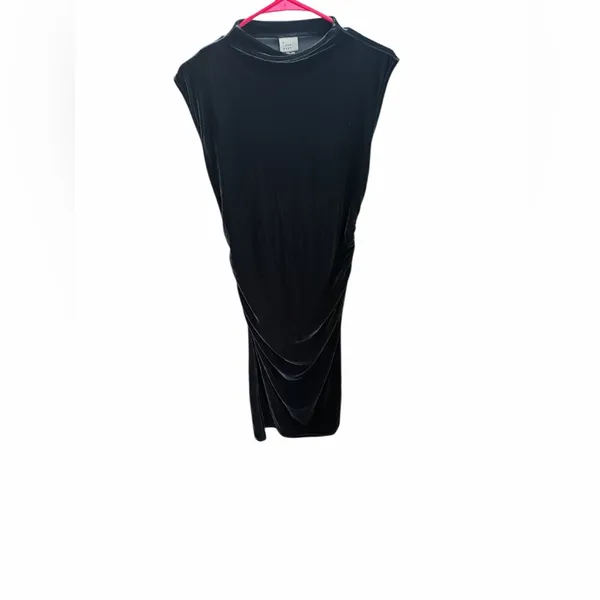 A New Day Women’s‎ velvet velour side ruched draped bodycon dress size M - Image 3