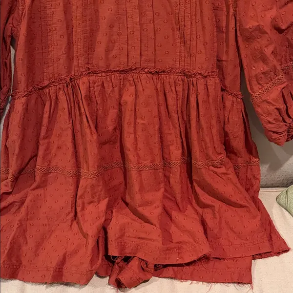 Anthropologie Pilcro Long-Sleeve Mock-Neck Swing Mini Dress - Image 9
