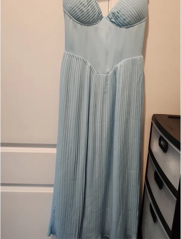 Almond Muse Siena Dress Blue - Image 2