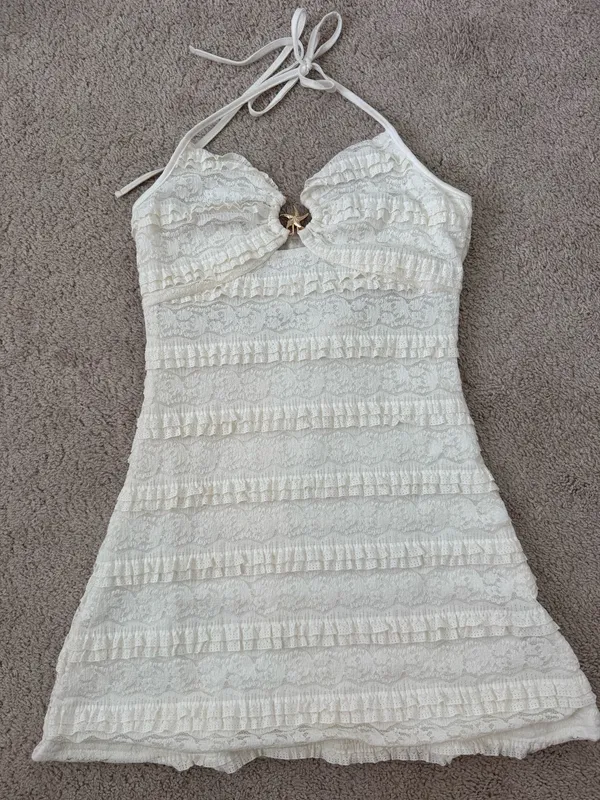 White mini dress - Image 2