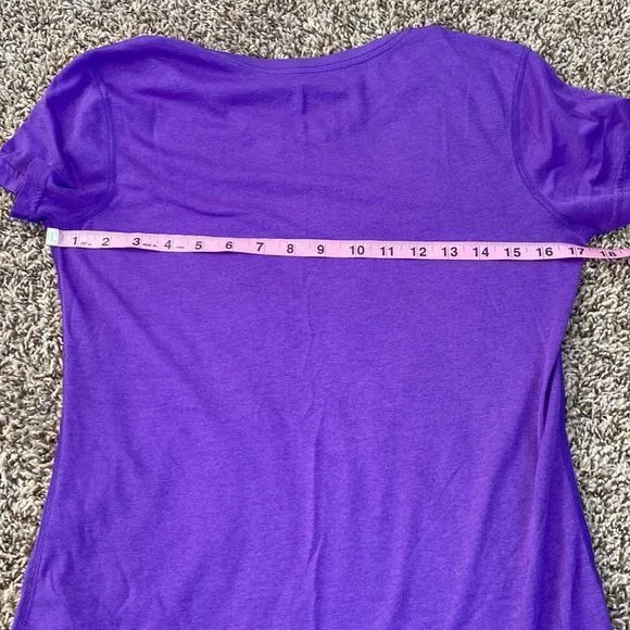 5/$30 🎈 Nike women’s small purple dri fit regular fit athletic tee - Image 3