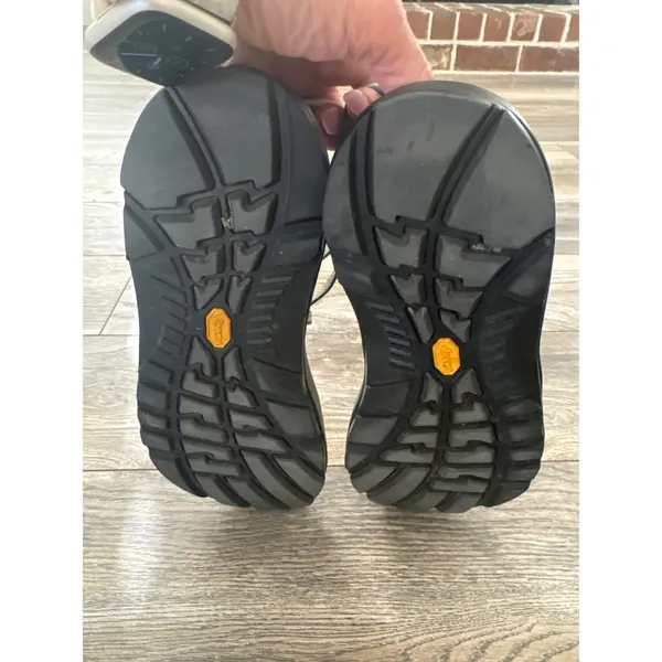 Chaco Z/Cloud 2 Sandals Womens Blue Tan Double Strap Toe Loop Vibram Sole - Image 6