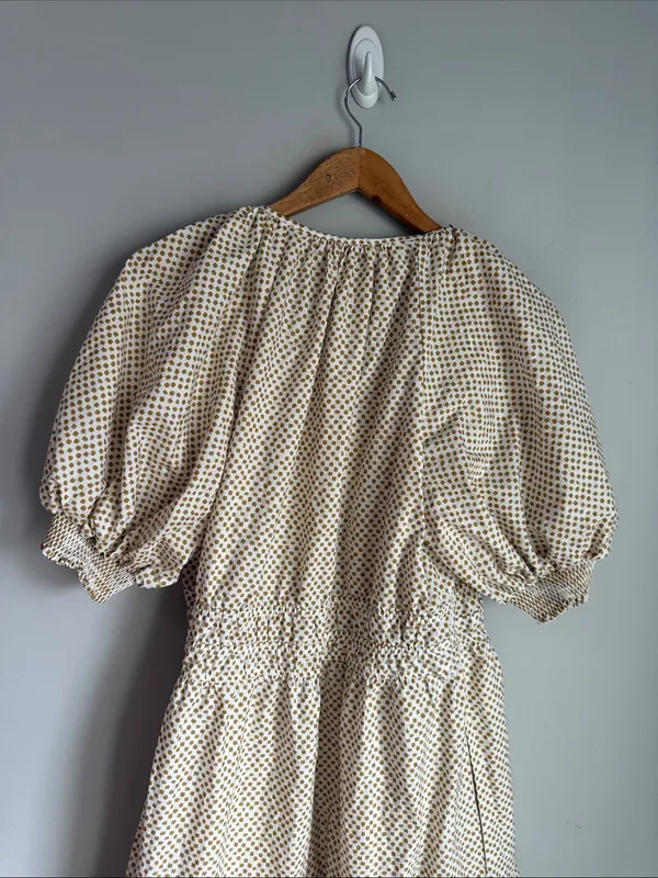 NEW Anthropologie The Somerset Maxi Dress: Puff-Sleeve Edition XL - Image 8